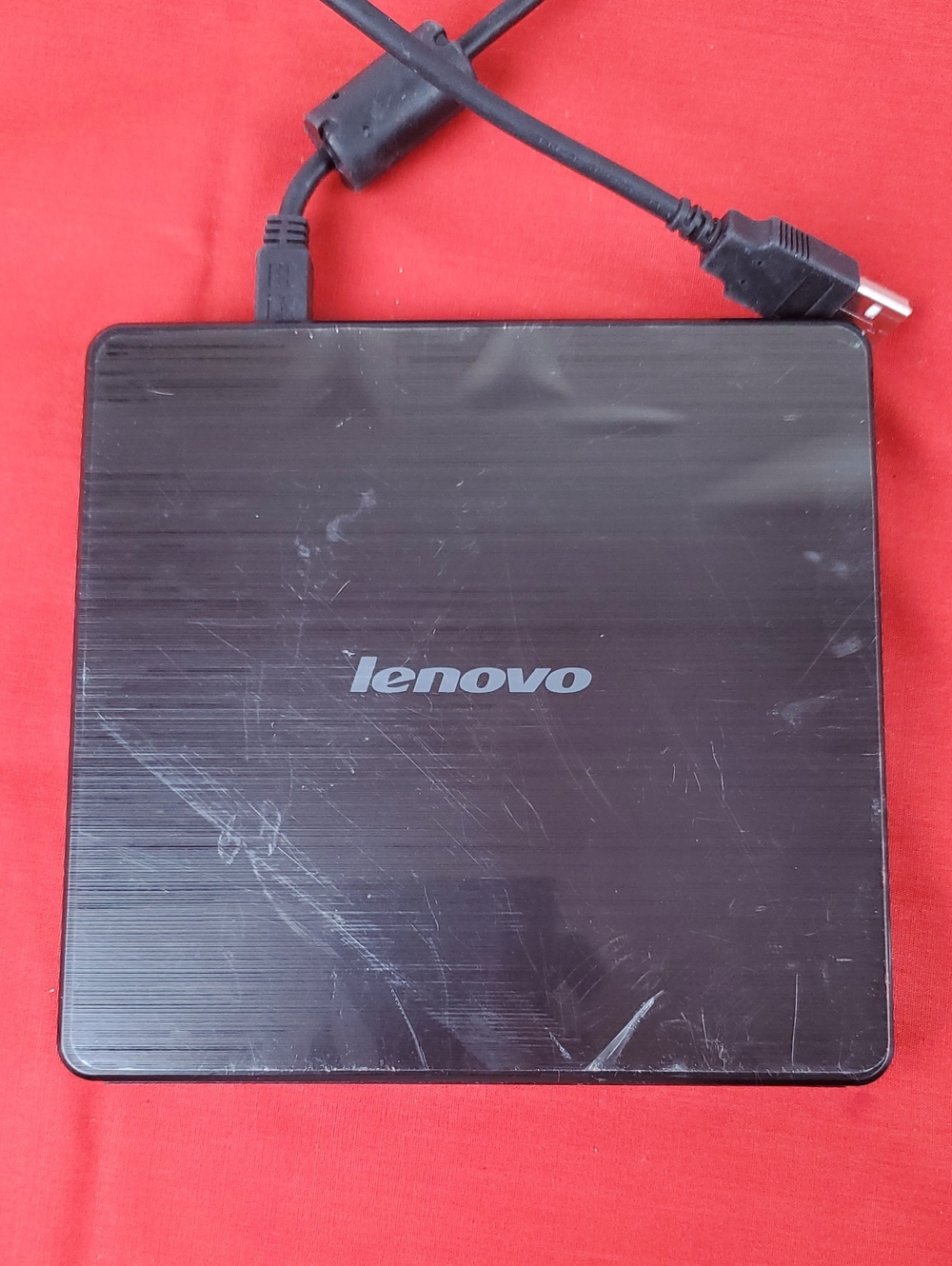 Lenovo Portable External Optical Drive in Black